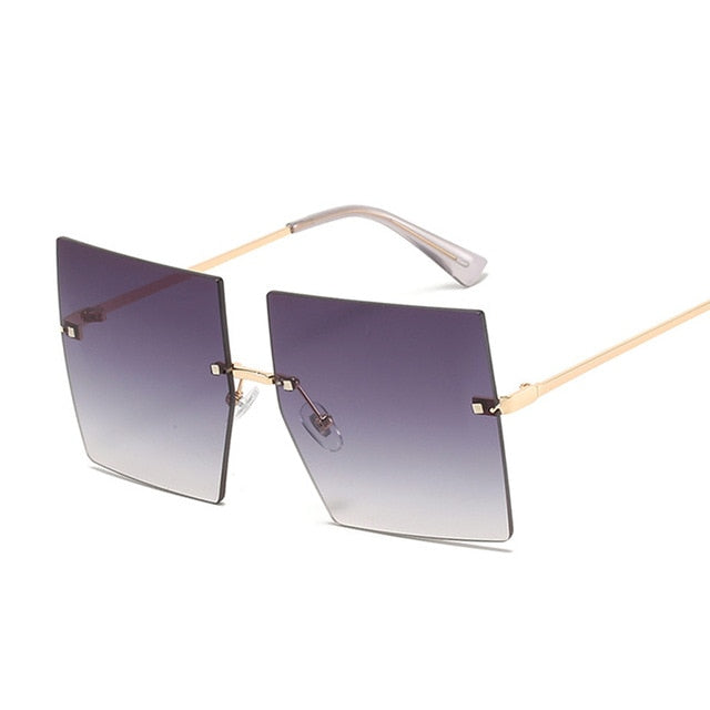 Vintage Square Sunglasses Women Luxury