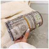 Crystal Diamond dollar purse
