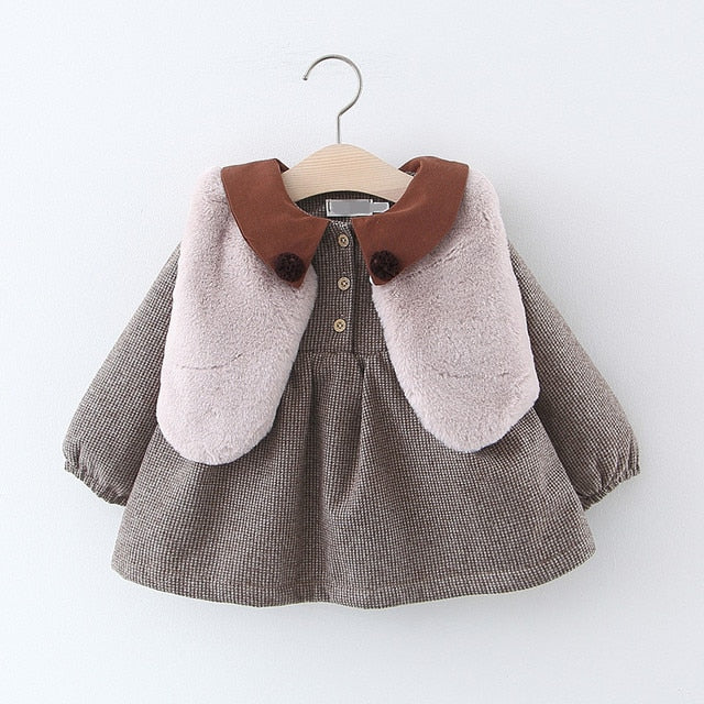 Girls clothing- Dress long-sleeves