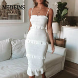 Long Dress Women ruffles Dress