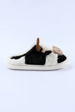 White Cartoon Animal Animal Plush Slippers