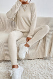 Ribbed Knit Pants Set