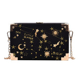 Sky Box Shape Handbag