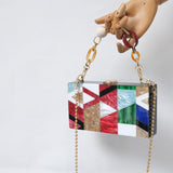 Multi color Acrylic Woman  Bag