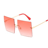 Vintage Square Sunglasses Women Luxury