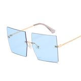 Vintage Square Sunglasses Women Luxury