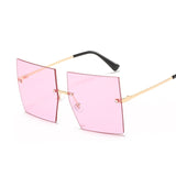 Vintage Square Sunglasses Women Luxury