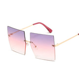 Vintage Square Sunglasses Women Luxury