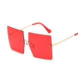 Vintage Square Sunglasses Women Luxury