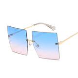 Vintage Square Sunglasses Women Luxury