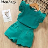 Kids Sets short Sleeve T-Shirt+Pant 2pcs