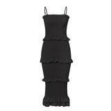 Long Dress Women ruffles Dress